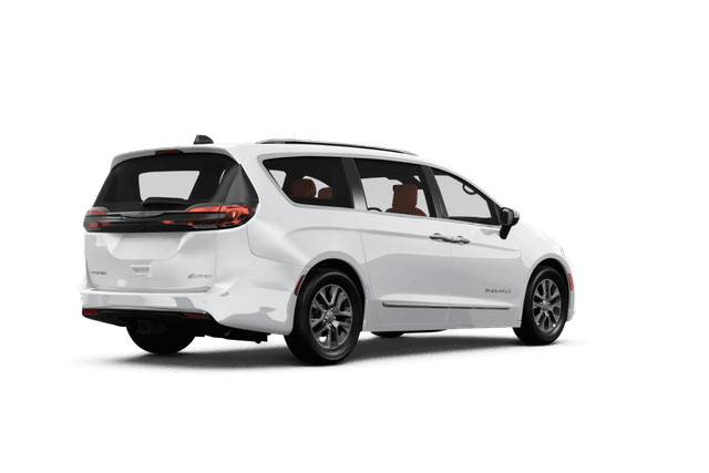 Chrysler Pacifica Plug-In Hybrid - Back view Chrysler Pacifica Plug-In Hybrid - Back view